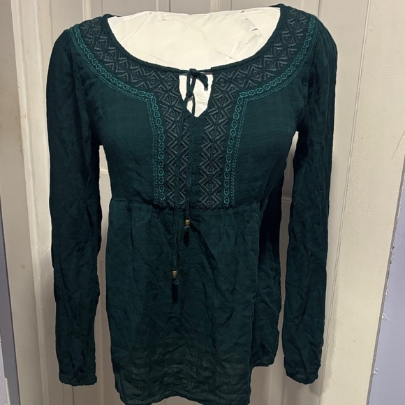 SONOMA Elegant Green Long Sleeve - Picture 1 of 5